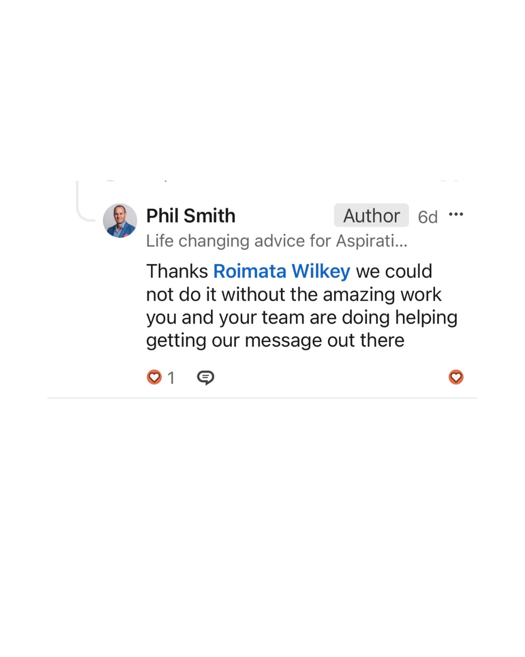 Real client result: Phil Smith testimonial